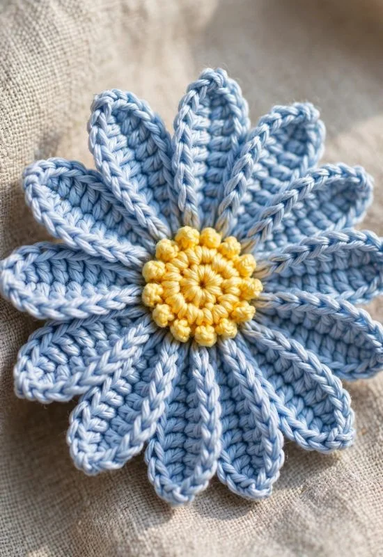Daisy Crochet Flower