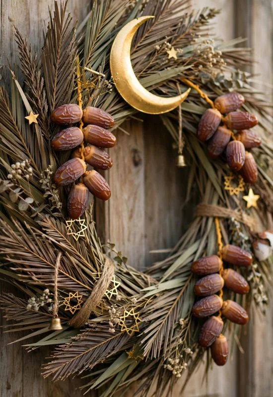 Eid Date Palm Wreath