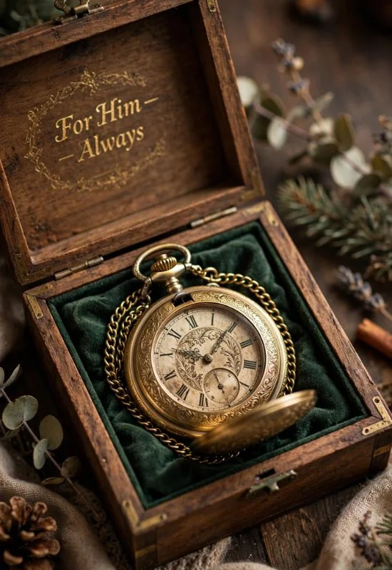 Engraved Pocket Watch