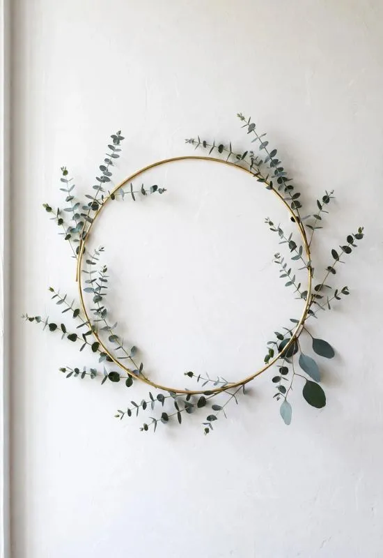 Eucalyptus Hoop Wreath
