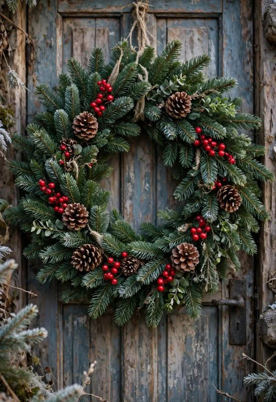 Evergreen Pine Wreath