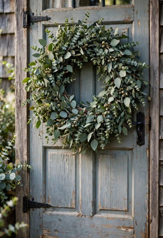 Farmhouse Eucalyptus Wreath