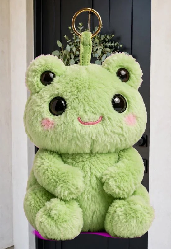 Frog Plush Charm