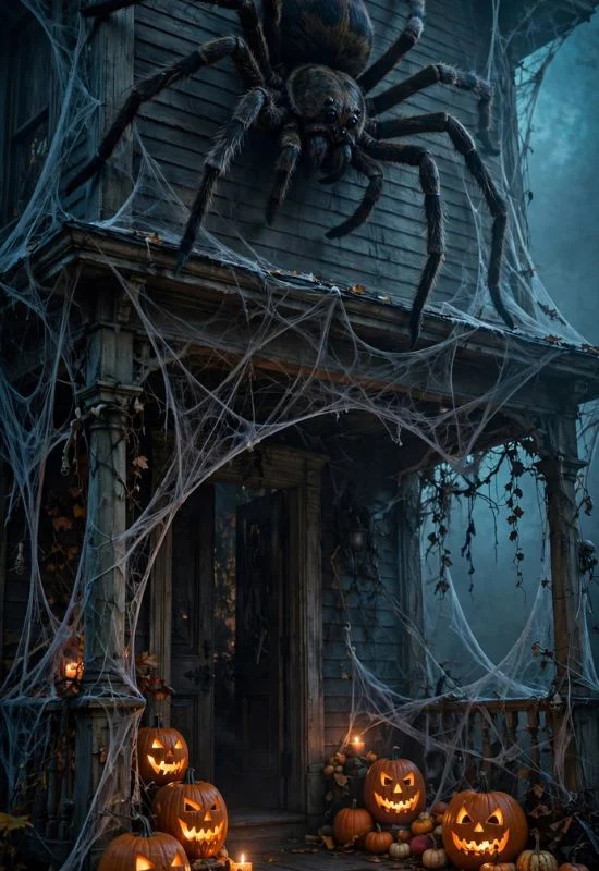 Giant Spider Porch