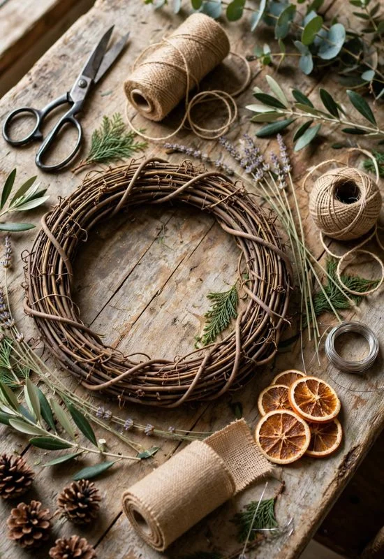 Grapevine DIY Wreath