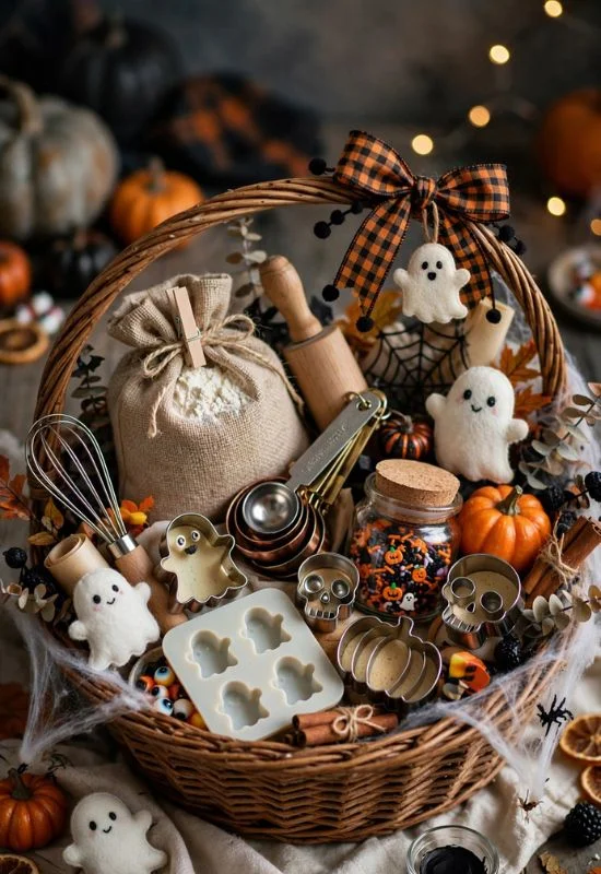 Halloween Baking Boo Basket