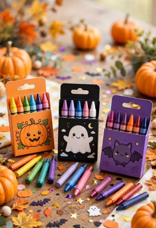 Halloween Crayon Packs