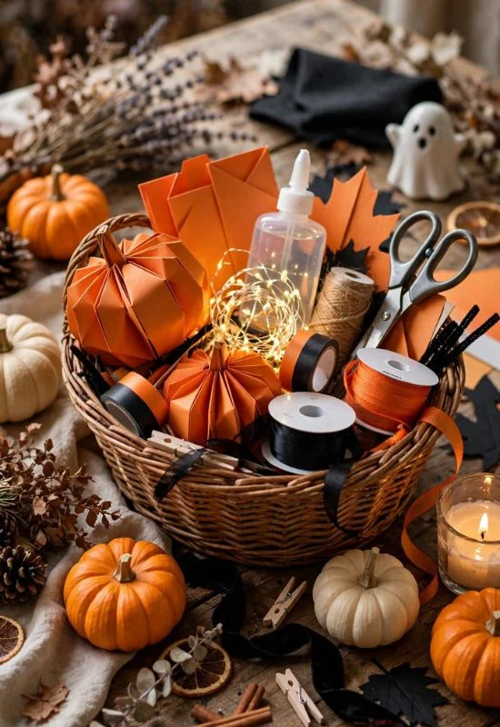 Halloween DIY Decoration Basket