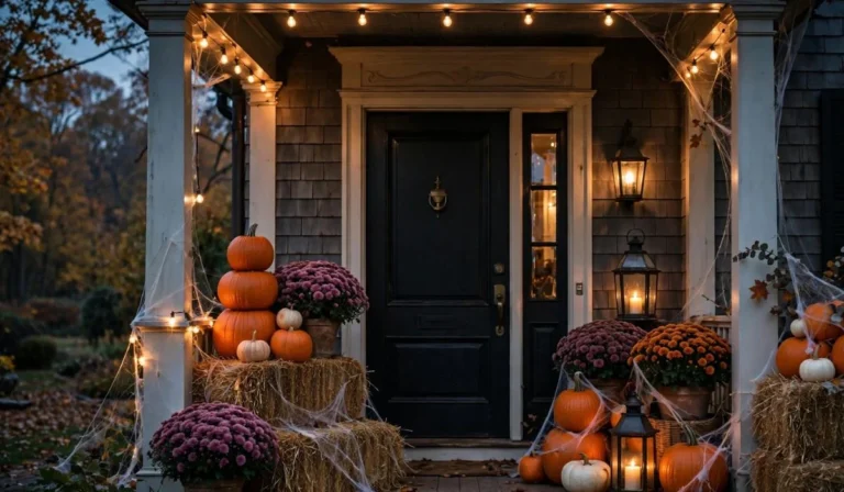 Halloween Front Porch Decor