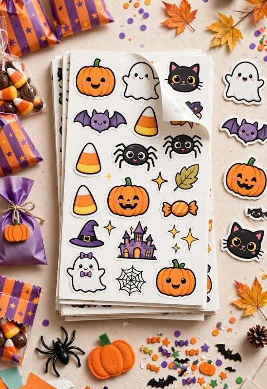Halloween Sticker Sheets