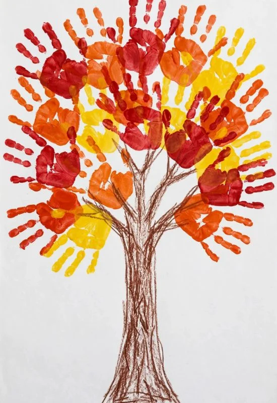 Handprint Fall Tree