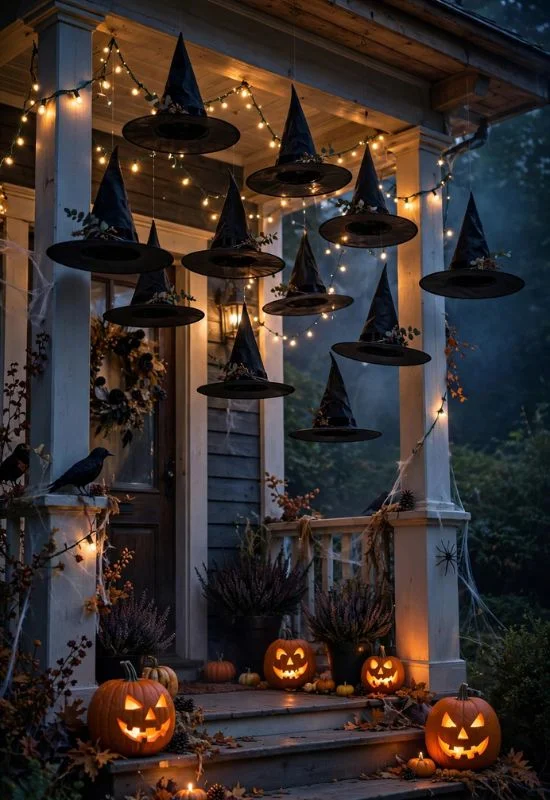 Hanging Witch Hats