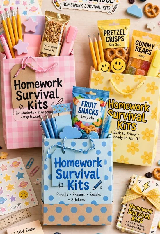 Homework Survival Kits