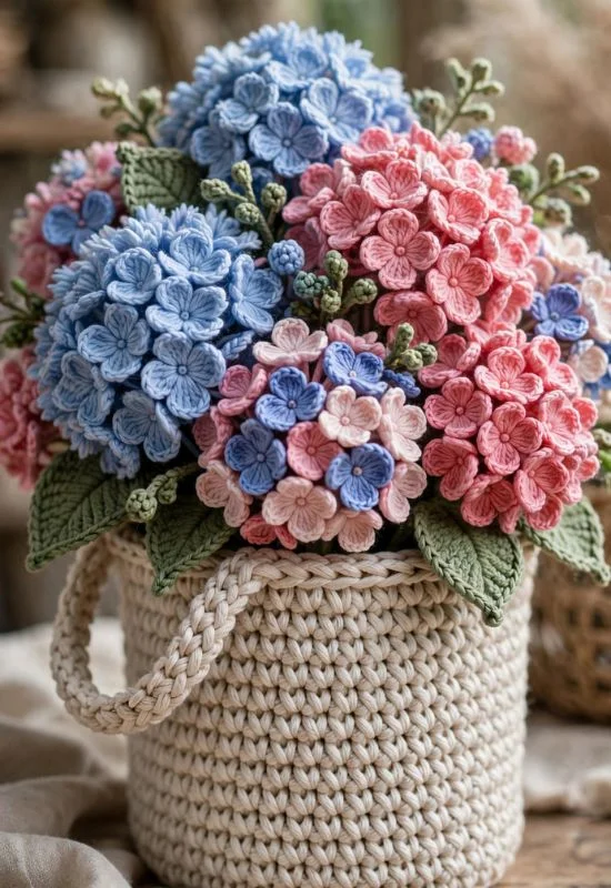 Hydrangea Bucket
