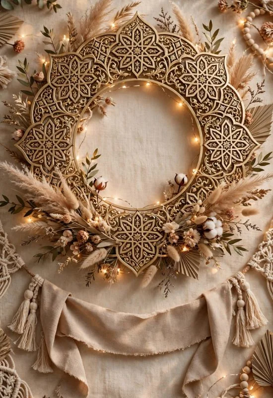 Islamic Pattern Wreath