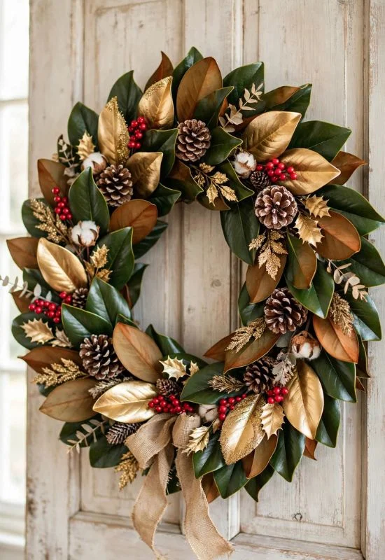 Magnolia Leaf Wreath