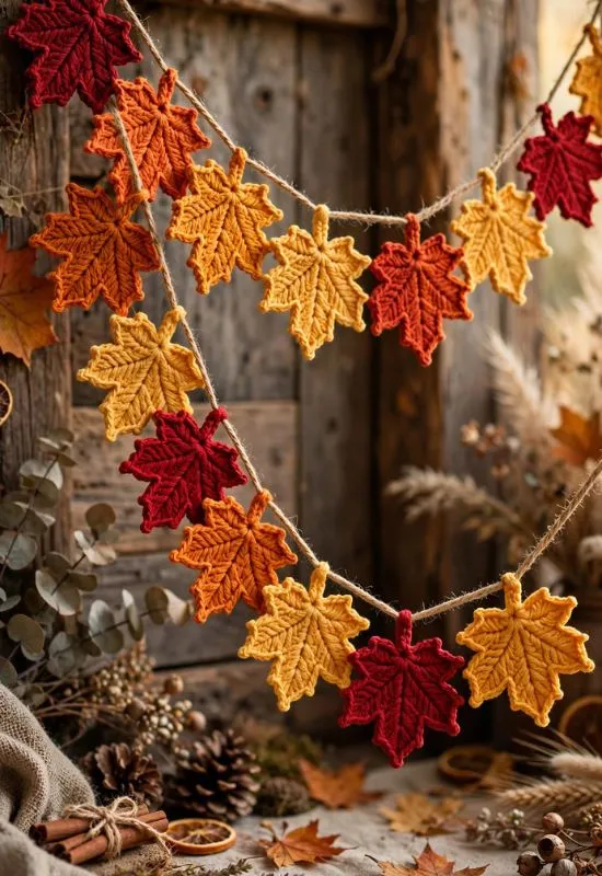 Maple Leaf Garland