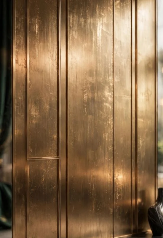 Metallic Texture Wall
