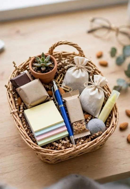 Mini Coworker Gift Basket