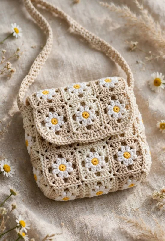 Mini Daisy Crossbody