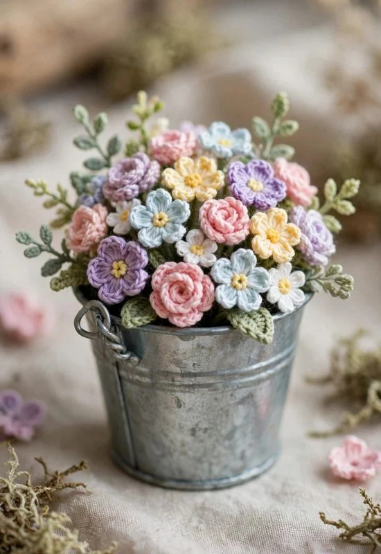 Mini Flower Bucket