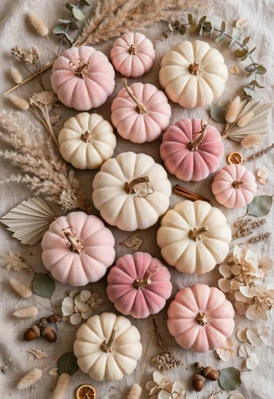 Mini Pastel Pumpkin Collection