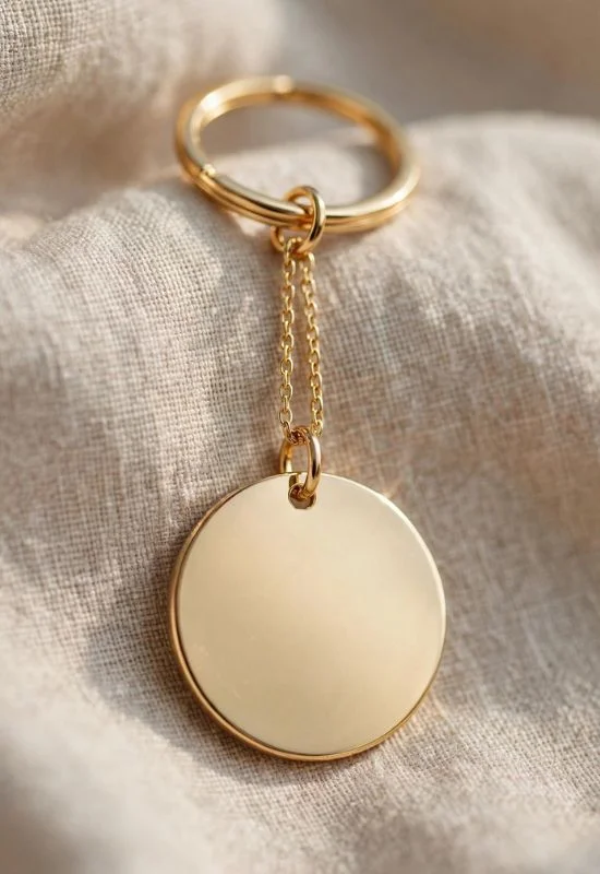 Minimalist Gold Charm