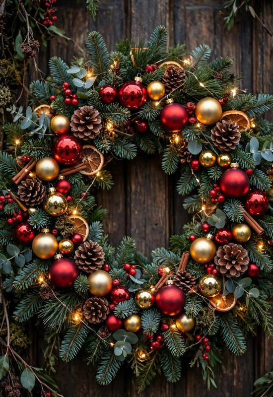 Ornament Christmas Wreath