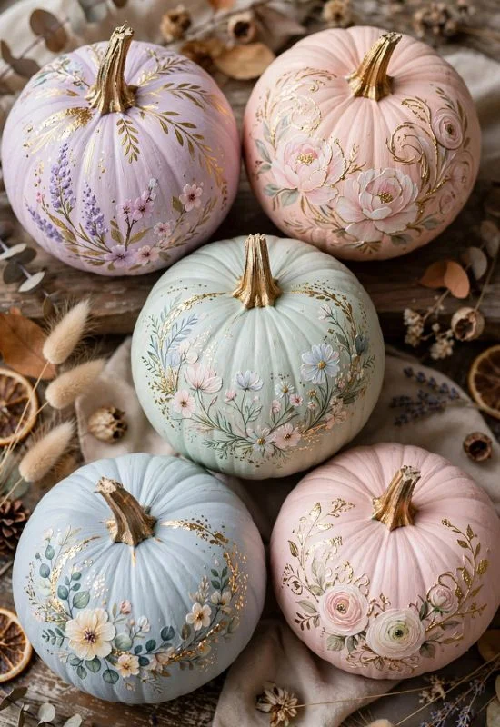 Painted Pumpkin Collection
