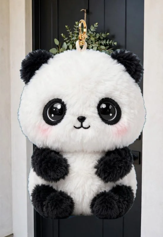 Panda Plush Charm