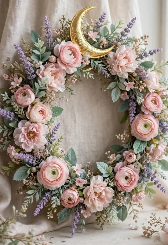 Pastel Eid Wreath