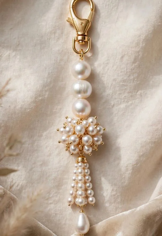 Pearl Bag Charm