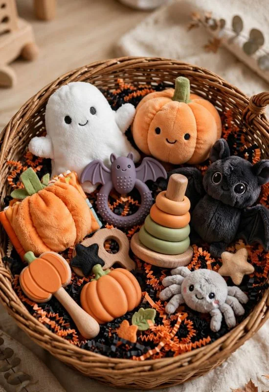 Preschool Halloween Boo Basket