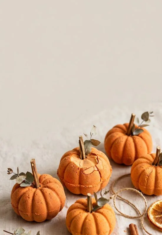 Pumpkin Bath Bombs