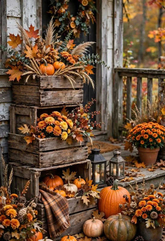Rustic Wooden Crates