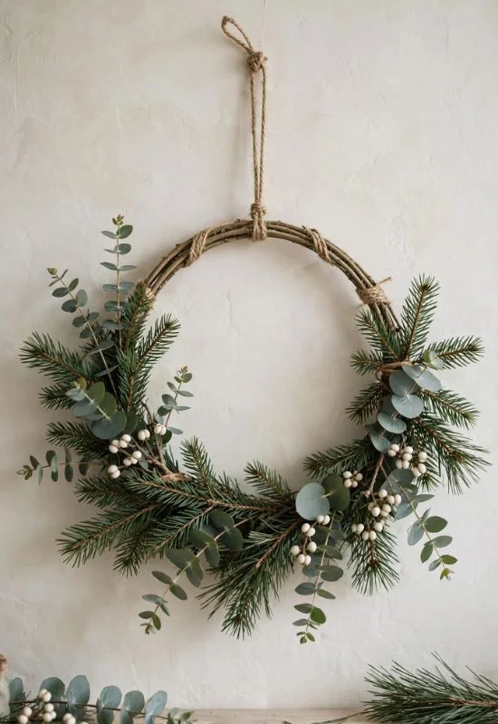 Scandinavian Winter Wreath