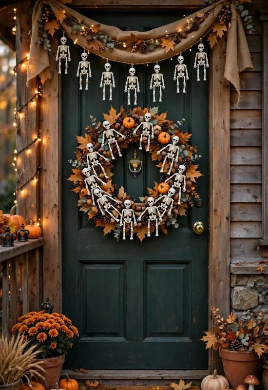 Skeleton Wreath
