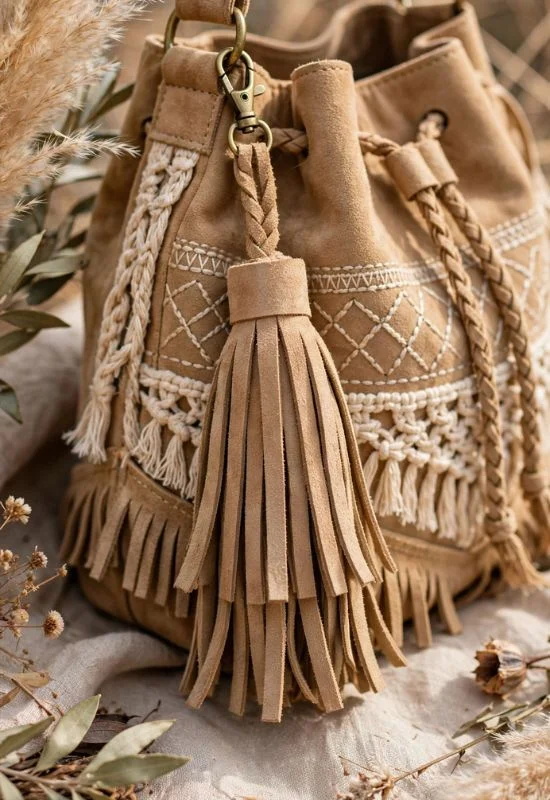 Suede Fringe Tassel