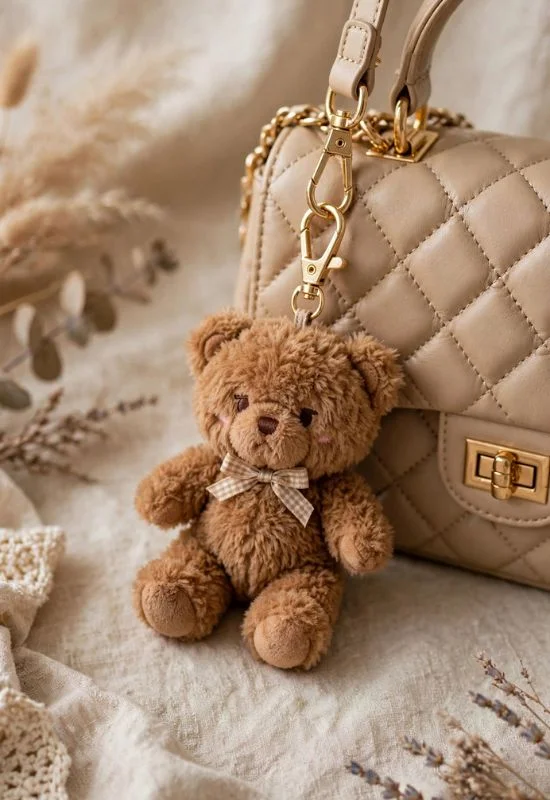 Teddy Bear Plush Charm