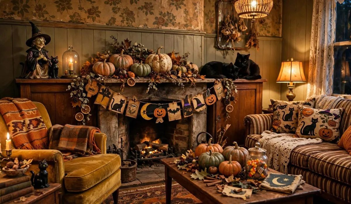 Vintage Halloween Decor