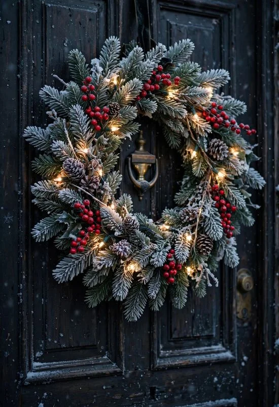 Winter Pine Wreath