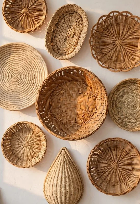 Woven Basket Wall