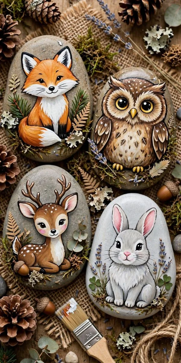 Animal Rock Painting Ideas