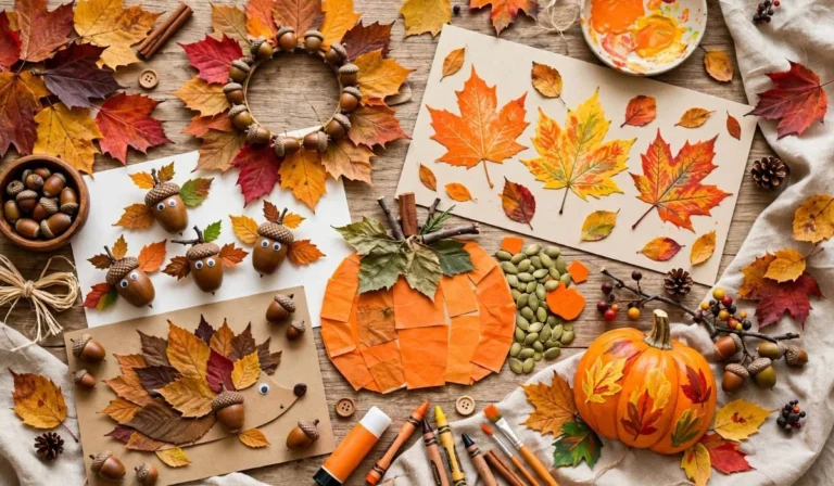 Art Ideas For Preschoolers Autumn