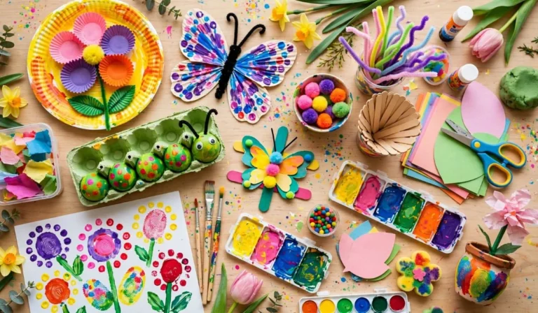 Art Ideas For Preschoolers Spring