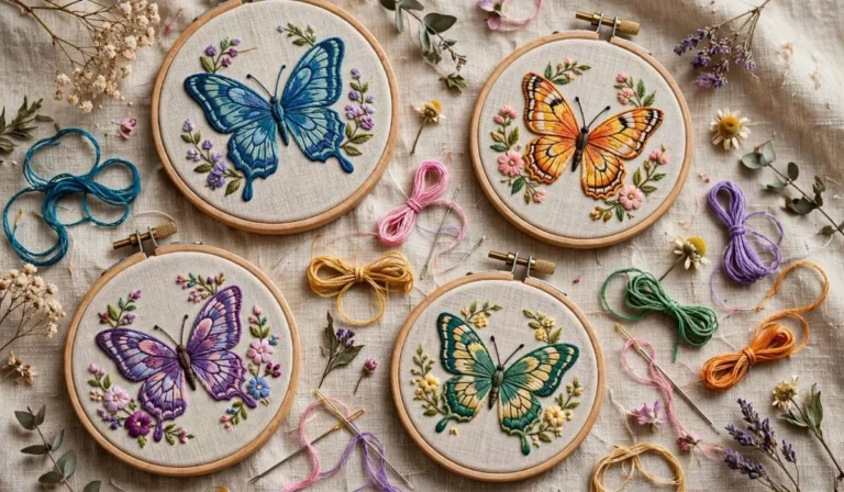 Butterfly Embroidery