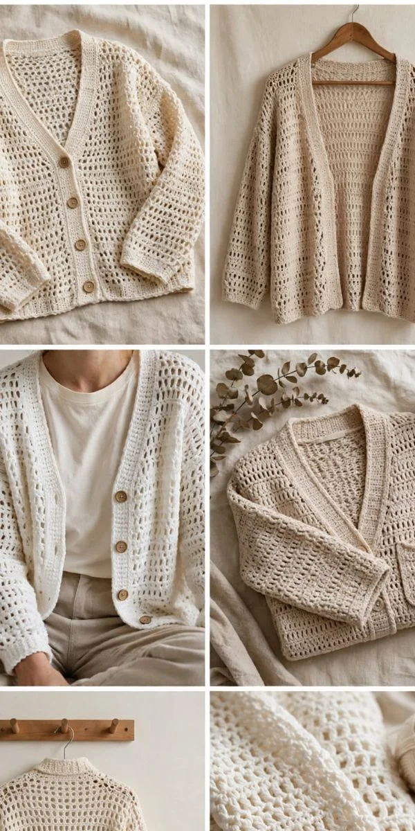Casual Crochet Jackets
