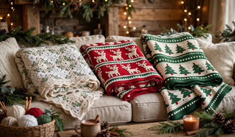 Christmas Crochet Ideas Blanket