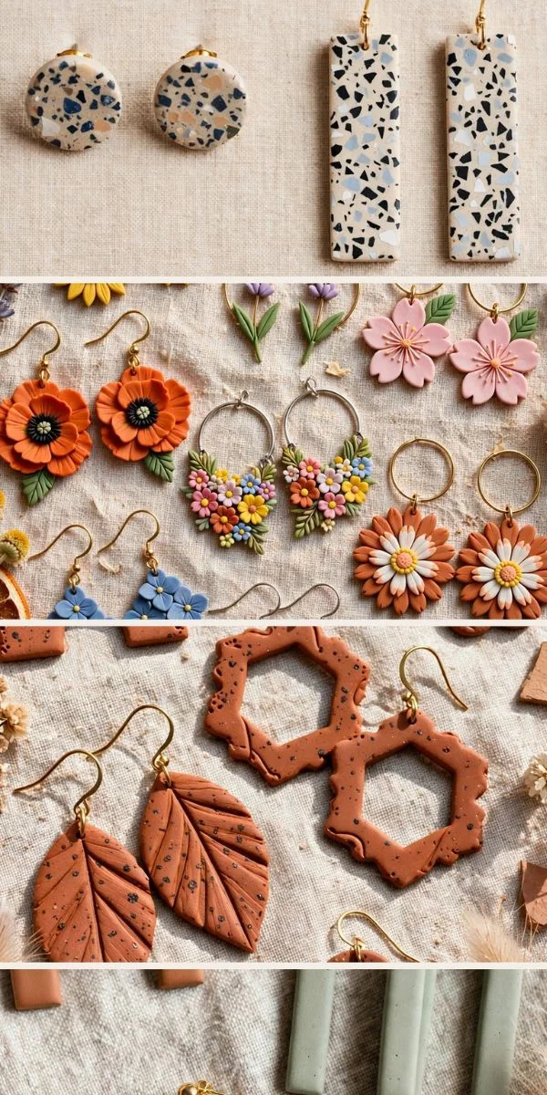 Clay Earrings