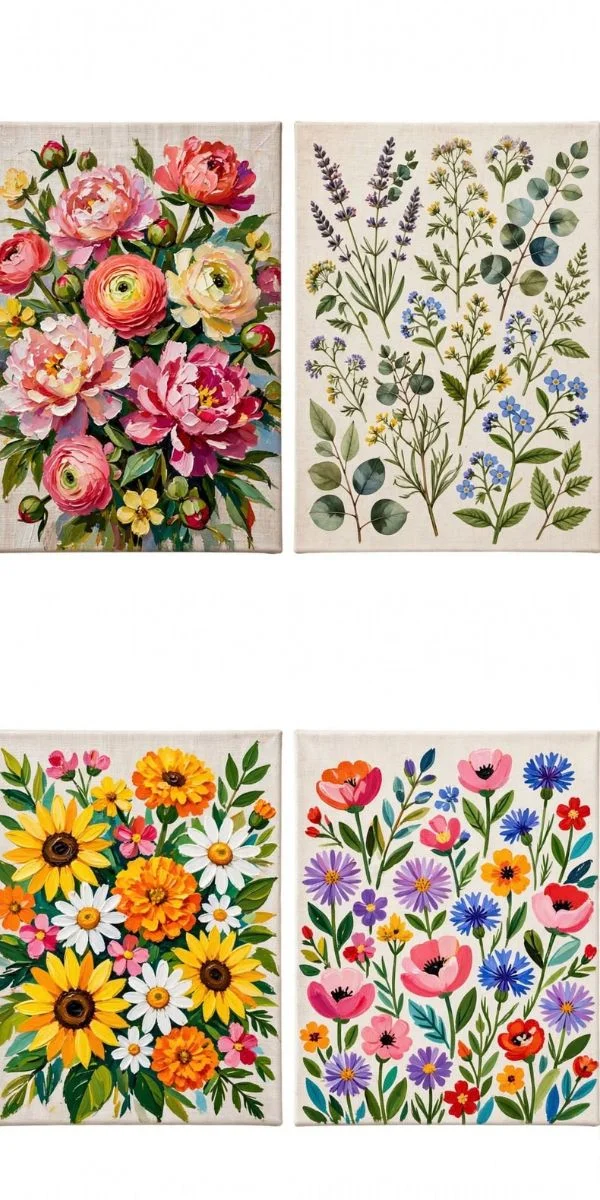 Colorful Canvas Ideas